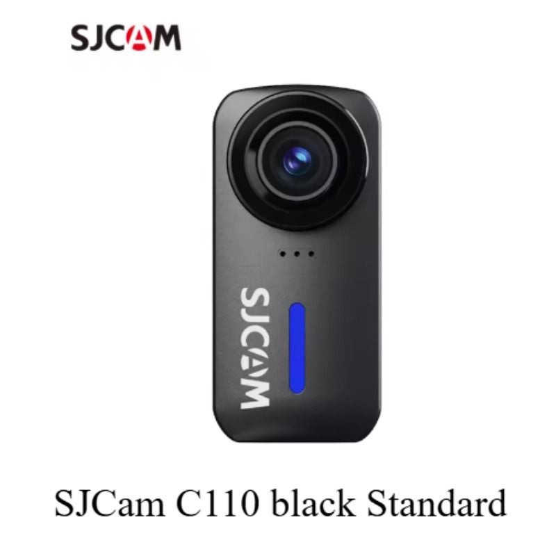 Sjcam C110 Standard 4K 30fps Action Sports Camera, WiFi Distortion Correction, Waterproof Ip65, Vlog Dash Cam, Black - Image 1