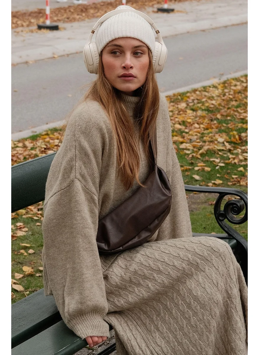 مانوكا Ella Sweater Mink