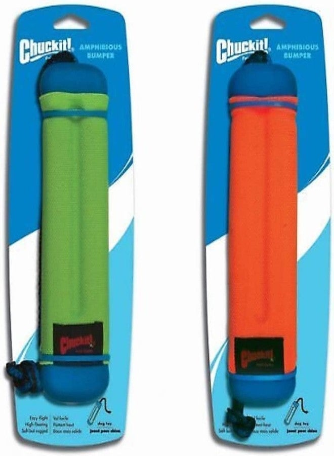 Chuckit! Amphibious Bumper Toy Small - 6.75" Long x 2.5" Wide (1 Pack) - Pack of 2 - Image 4