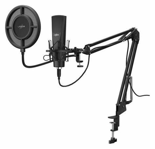uRage Stream 800 HD Studio Streaming Microphone - Black - Image 1