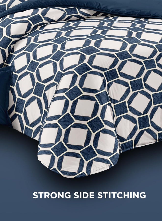 Parajohn Unisex 4 Pcs Soft Touch Durable Lightweight Fabric Single Bedding Set - Twin 22X11X19 Multicolor PLCF7108-3 - Image 3