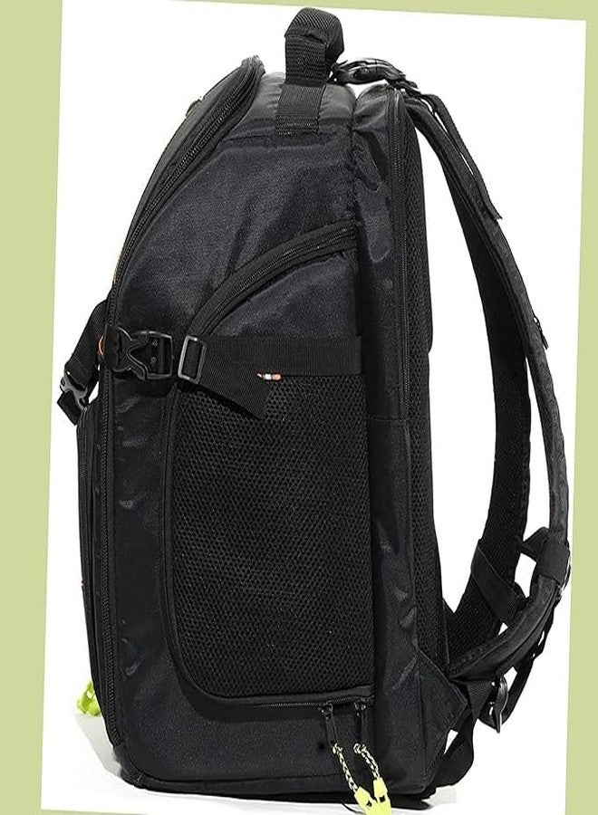 VTS Camera Backpack Photography Bag with Laptop Compartment/Tripod Holder for DSLR SLR Cameras (Black) - Image 3