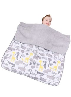 ORiTi ORiTi Cartoon Pattern Breathable Portable Comfy Soft Blanket for Baby, Multicolour  - Image 3