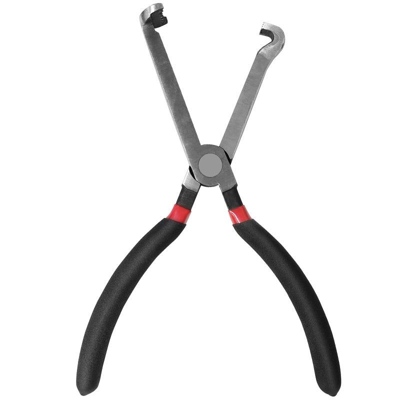 Guweta 37960 Electrical Disconnect Pliers 8in Automotive Electrical Connector Disconnect Pliers Long Spark Plug Disassembly Pliers Tools for Push Tab Style Plugs - Image 2