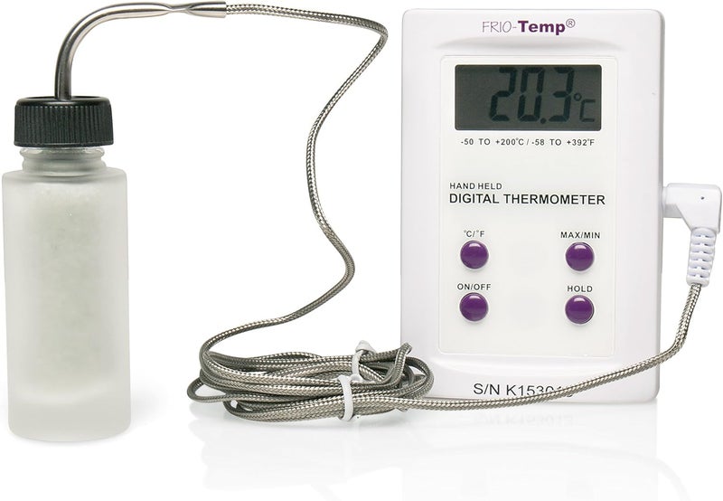 SP Scienceware SP Bel-Art, H-B Frio-Temp Calibrated Electronic Verification Thermometer; -50/200C (-58/392F), General Calibration (B61000-0000) - Image 1