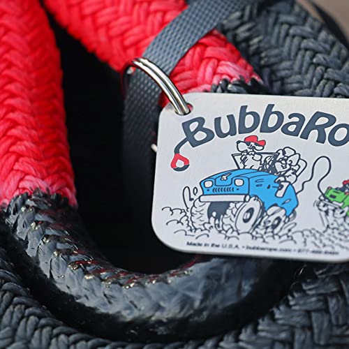 Bubba Rope Sidewinder Xtreme Model 176653RD Off-Road Power Stretch Kinetic Kit 5/8 x 20 ft. Recovery Rope with Breaking Strength of 14000 Lb. in Red/Black Color - Image 5