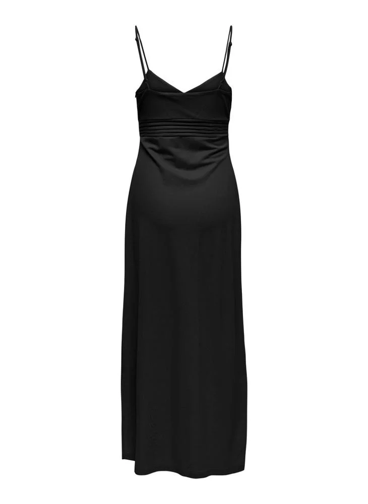 Only ONLSAKURA Strappy Detail V Neck Midi Dress