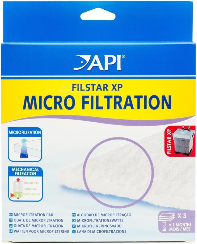 API FILSTAR XP Micro Filtration Pads for Aquarium Canister Filters - 3 Count - Image 1