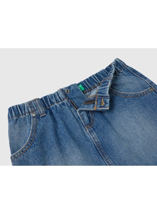 UNITED COLORS OF BENETTON Denim Mini Skirt  - Image 3