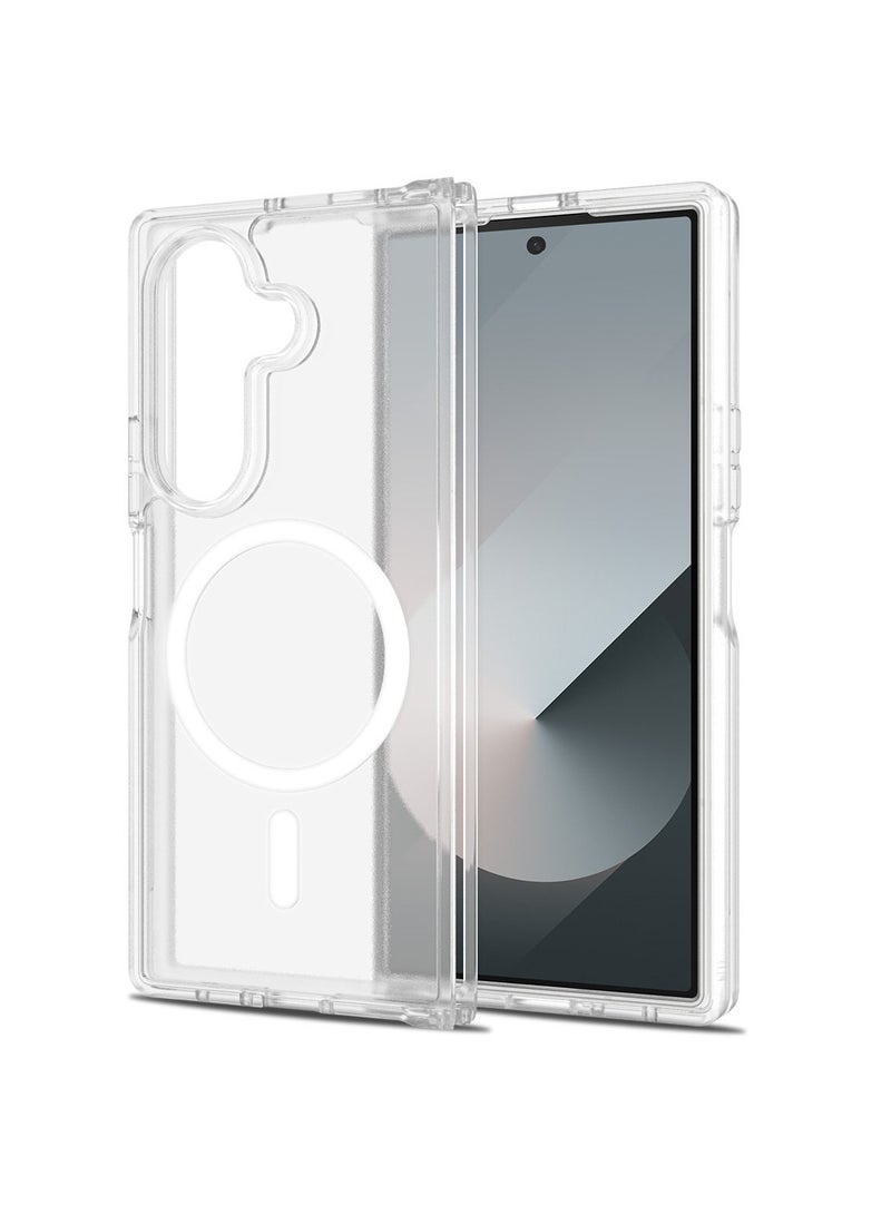 general Suitable for Samsung Z Fold 7 skin-feeling matte mobile phone case two-in-one strong magnetic magsafe protective cover