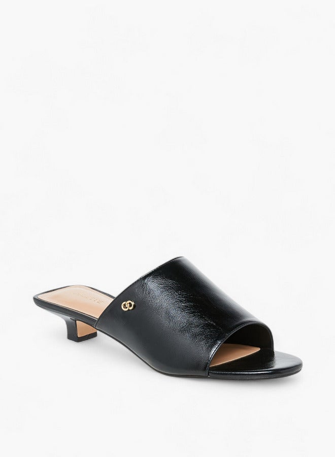 Celeste Women's Open Toe Sandals with Kitten Heels - Image 2