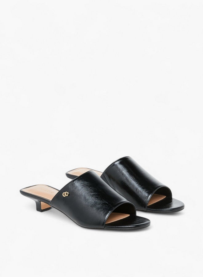 Celeste Women's Open Toe Sandals with Kitten Heels - Image 3