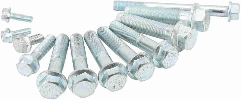 مجموعة نقل، 12 قطعة من المعادن للاستبدال لنماذج B16، B18، B20 Hydro 5spd، تشمل براغي هيكل الجرس، براغي التثبيت على شكل حرف T، وبراغي المحرك البدائي. - Image 1