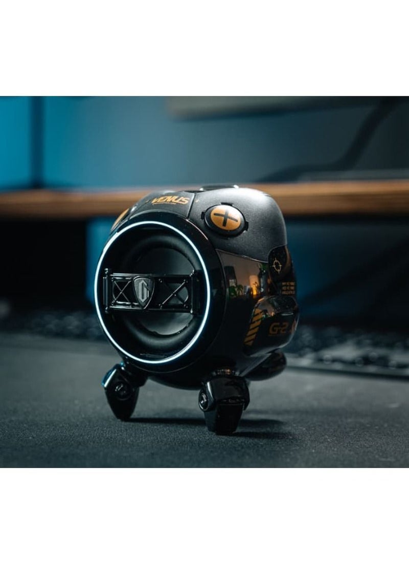 Gravastar - Gravastar G2_BLK Venus Wireless Bluetooth 5.0 Speaker Shadow Black - Image 1
