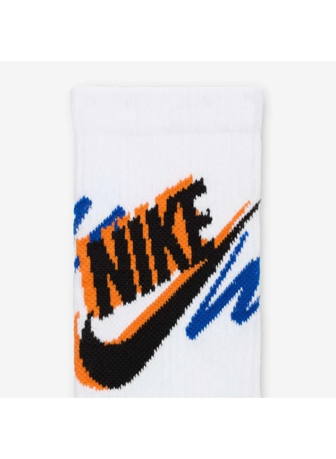 Nike Unisex Nike Everyday Plus Crew Socks 3-Pair Sport - Image 3