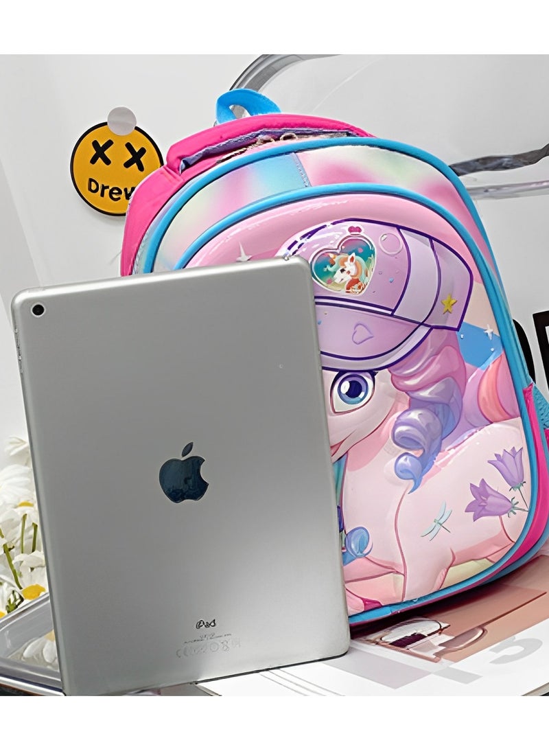 Skycare Skycare Adorable 3D Cartoon Backpack, Elementary School Bags - Large Capacity, Perfect for Kids Ages 3-8  - Image 4