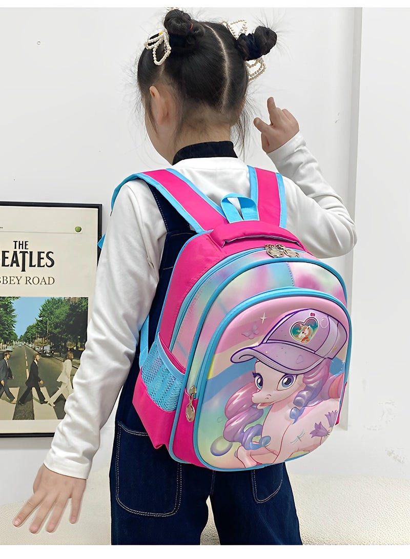Skycare Skycare Adorable 3D Cartoon Backpack, Elementary School Bags - Large Capacity, Perfect for Kids Ages 3-8  - Image 2