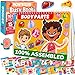 QUOKKA Human Body Busy Books for Kids Ages 48 Fun Human Anatomy Activities for Kids Learning at Home or Classrooms My Preschool Montessory Busy Book for Toddlers 35 I Comes Fully Assembled - Image 2