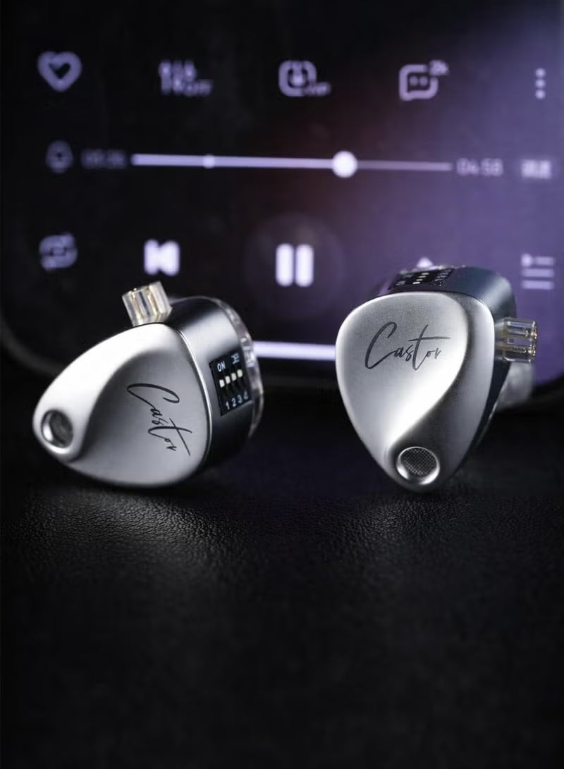 KZ Castor Wired Earbuds Improved Bass HiFi Earphone 2 Dynamic High-end Tunable Balanced Armature In-ear Headphone\ - Image 5
