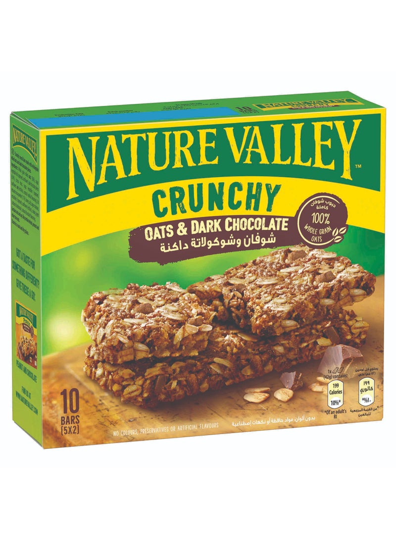 Nature Valley Oats And Chocolate Granola Bars 10 x 42g - Image 1