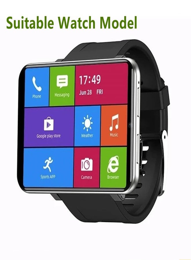 Rainbuvvy Wrist Strap Replacement Strap Smart Watch Accesseries For 2.86" screen DM100 LEMFO Strap width 32MM with disassembly tool (32MM) - Image 3