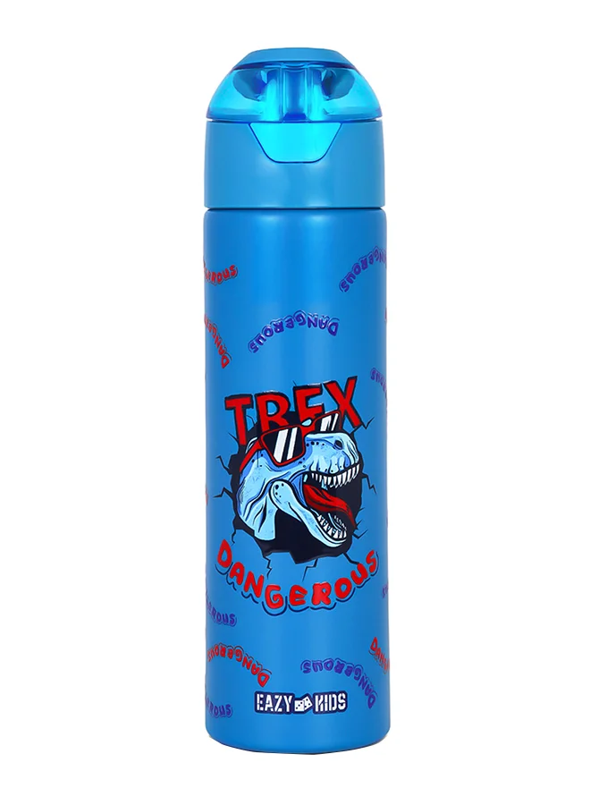Eazy Kids Eazy Kids Insulated Steel Water Bottle w/Spray Dino - 640ml