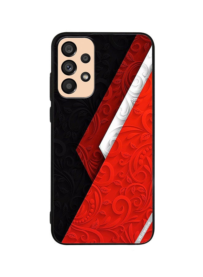 VR CREATIVE Protective Case Cover For Samsung Galaxy A73 5G Vector Design Design Multicolour - Image 1