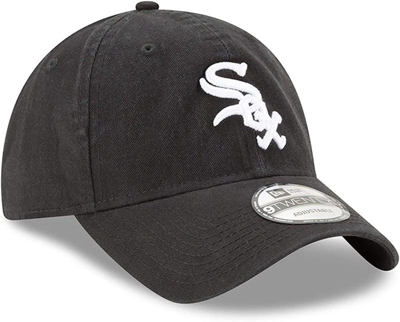 نيو ايرا قبعة New Era MLB Core Classic 9TWENTY قابلة للتعديل مقاس واحد يناسب الجميع (شيكاغو وايت سوكس) - Image 3