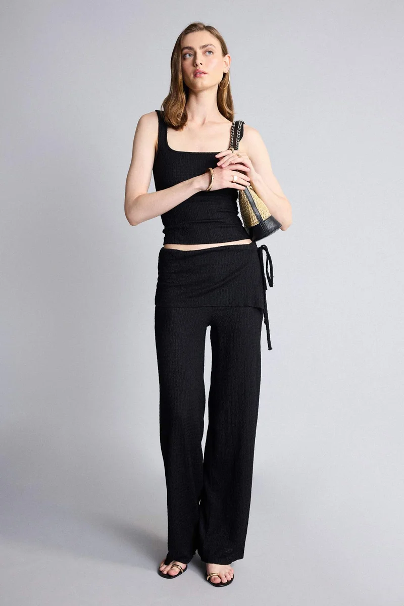 DeFacto Wide Leg Trousers