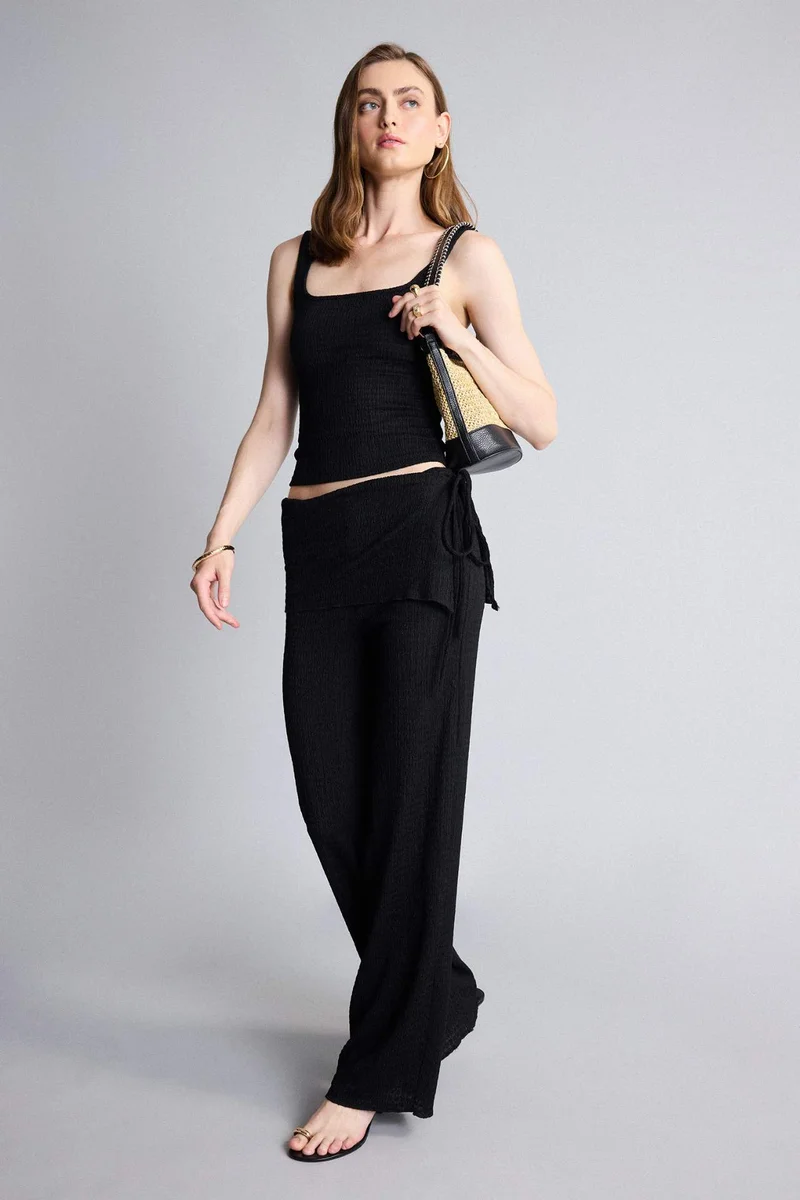 DeFacto Wide Leg Trousers