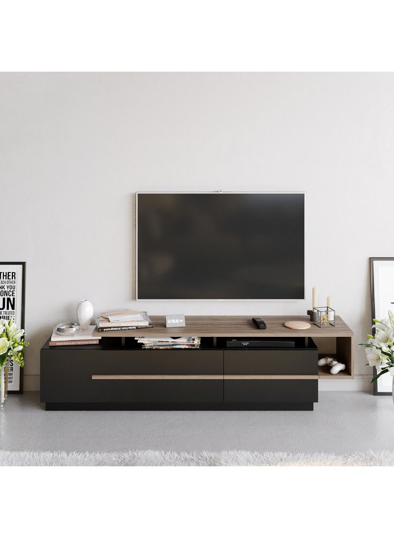 Home Box وحدة تلفاز اوهايو لأجهزة التلفاز حتى 75 بوصة 38.9 × 46.4 × 180 سم - Image 1