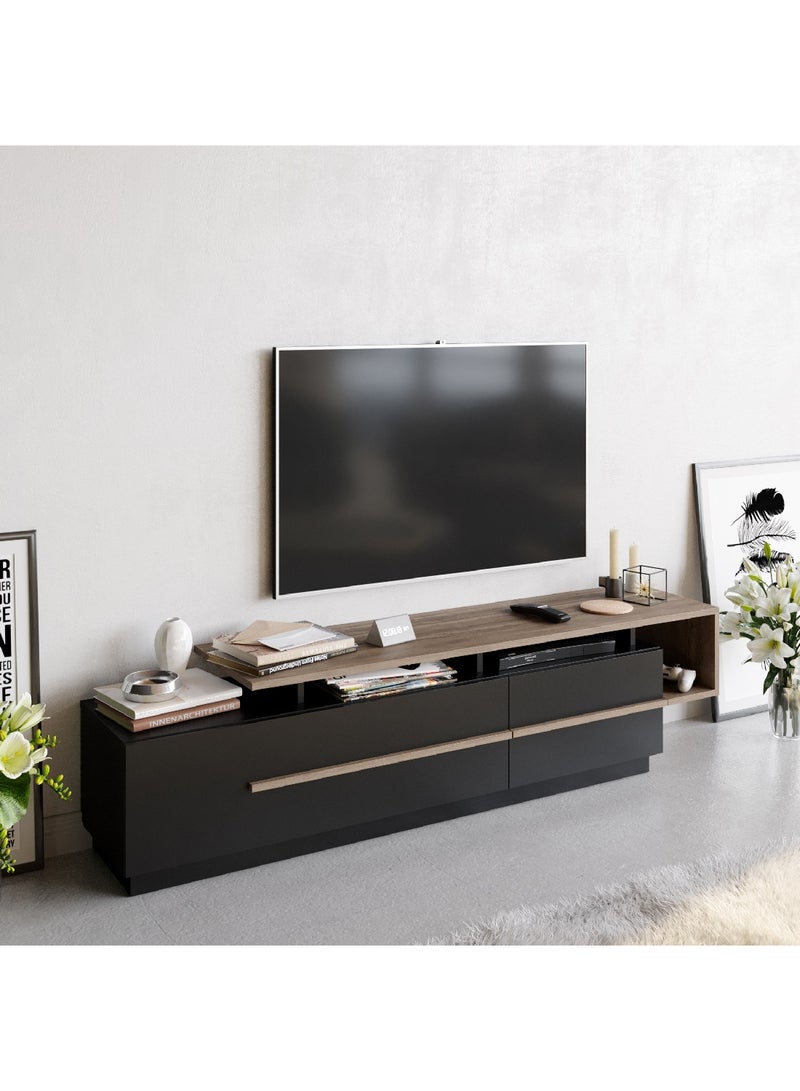 Home Box وحدة تلفاز اوهايو لأجهزة التلفاز حتى 75 بوصة 38.9 × 46.4 × 180 سم - Image 2