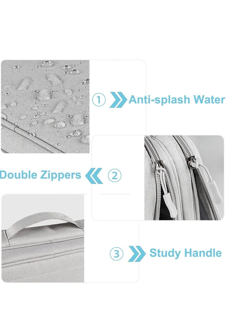 Portable Electronic Accessories Bag Organizer Travel Cable Gadgets Pouch For Charger USB Cables SD Memory Cards Flash Hard Drive Power Bank Ear Phone XL - Image 5