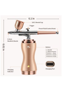 Electric Airbrush, Home Nail Art Airbrush Kit, Cordless Compressor - pzsku/Z56CEA6E137D90850AD93Z/45/_/1690334568/7bf264fa-0662-4a9c-83f0-7c773a070dff