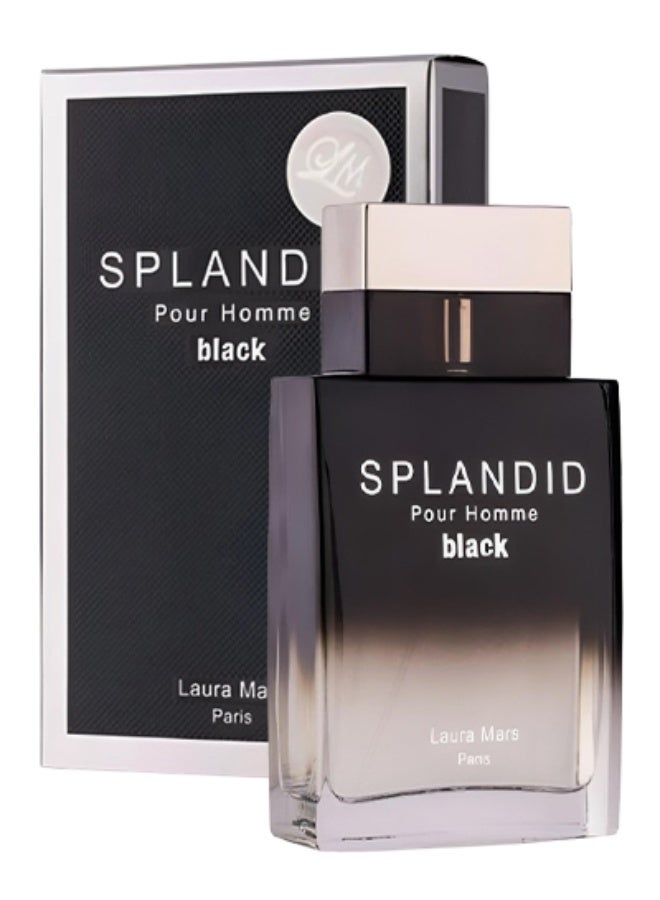Laura Mars 6 Pieces Splandid Black Perfume For Men 100ml EDT - Image 2