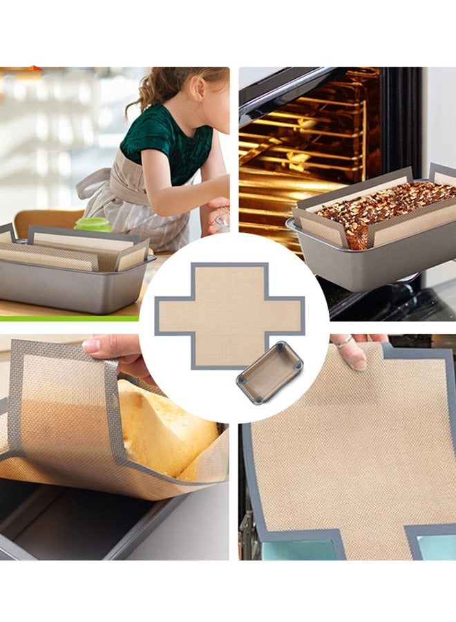 Bread Silicone Baking Mat for Oven,Non-Stick & Easy Clean Reusable Baking Mat with Long Handles, Easy to Transferable Dough - Image 4
