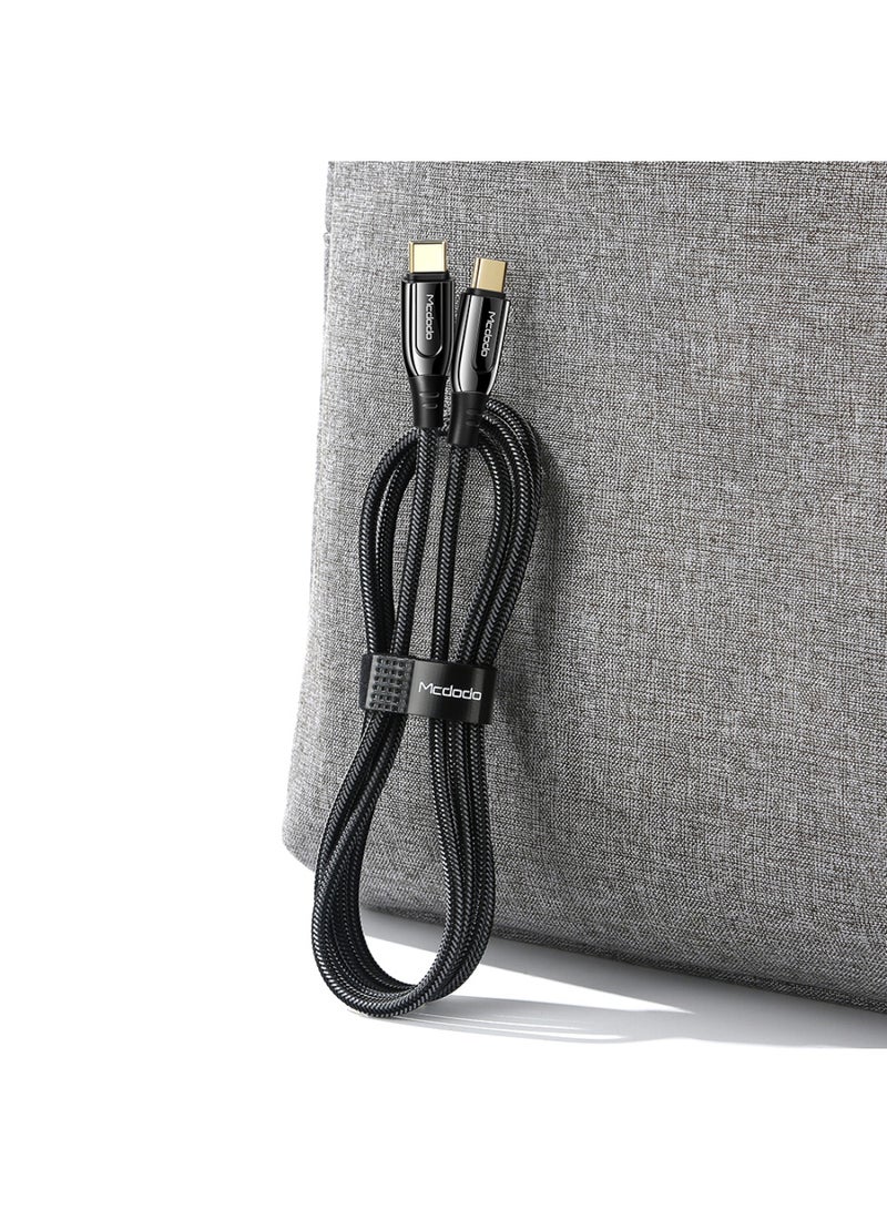 مكدودو Mcdodo كابل شحن سريع PD 100 واط (USB-C إلى C) 1.2 متر (سبائك الزنك) - Image 4