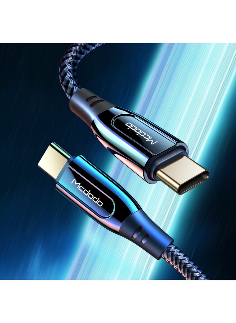 مكدودو Mcdodo كابل شحن سريع PD 100 واط (USB-C إلى C) 1.2 متر (سبائك الزنك) - Image 3