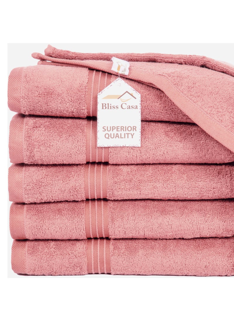 Bliss Casa Bliss Casa - Large Hand Towels (6 Pack, 50 x 100 cm) - 100% Combed Cotton - Premium Quality, Ultra Soft and Highly Absorbent, Hotel & Spa Quality Hand Towels  - Image 4