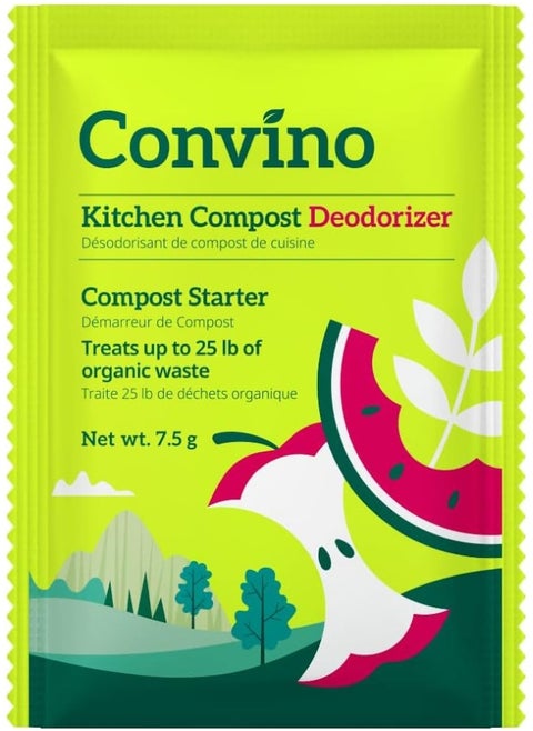 : A Compost Starter/Accelerator Which Helps to Reduce Kitchen Waste Odor and Convert Yard Waste to Fertile Humus for All Composting Systems. Comes in 1 Package That Contains 4 Packets Inside