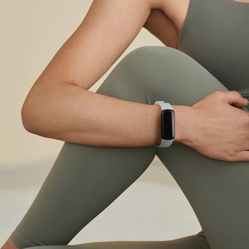 Meliya for Fitbit Inspire 3 Bands Women Men, Soft Silicone Adjustable Wristband Replacement Sport Straps Compatible with Fitbit Inspire 3 Fitness Tracker (Succulent) - Image 5