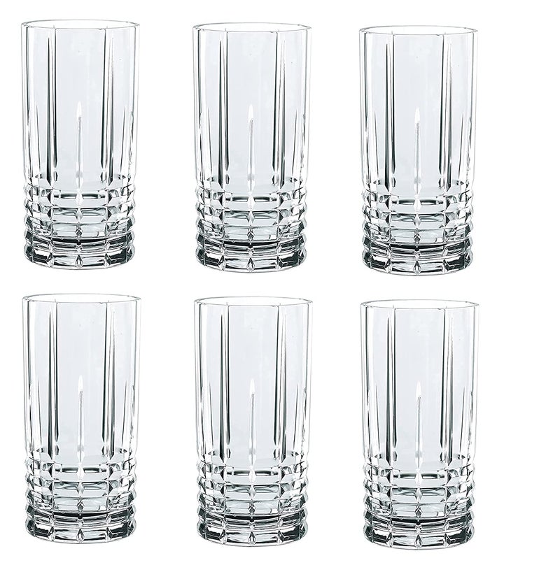 Gopendra Water Glasses Set of 6320 ML Tumbler Drinking Glasses for Water Cocktail Beer Juice Mock Tail Lassi Glass for Better Head Retention Crystal Clear Glass - Image 3