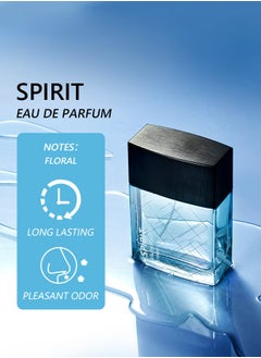 LONKOOM LONKOOM Spirit Light Blue  EDT For Men 100ML  - Image 1