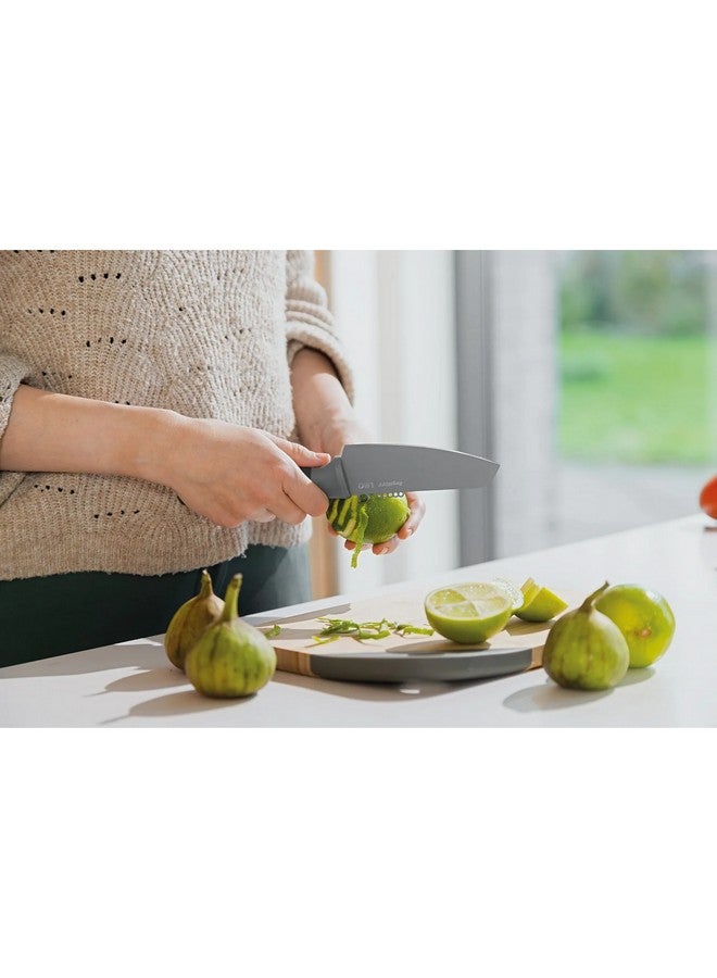 بيرجوف ليو بالانس سكين الخضروات مع مبشرة بمقبض مريح رمادي 11 سم 3950521 - Image 2