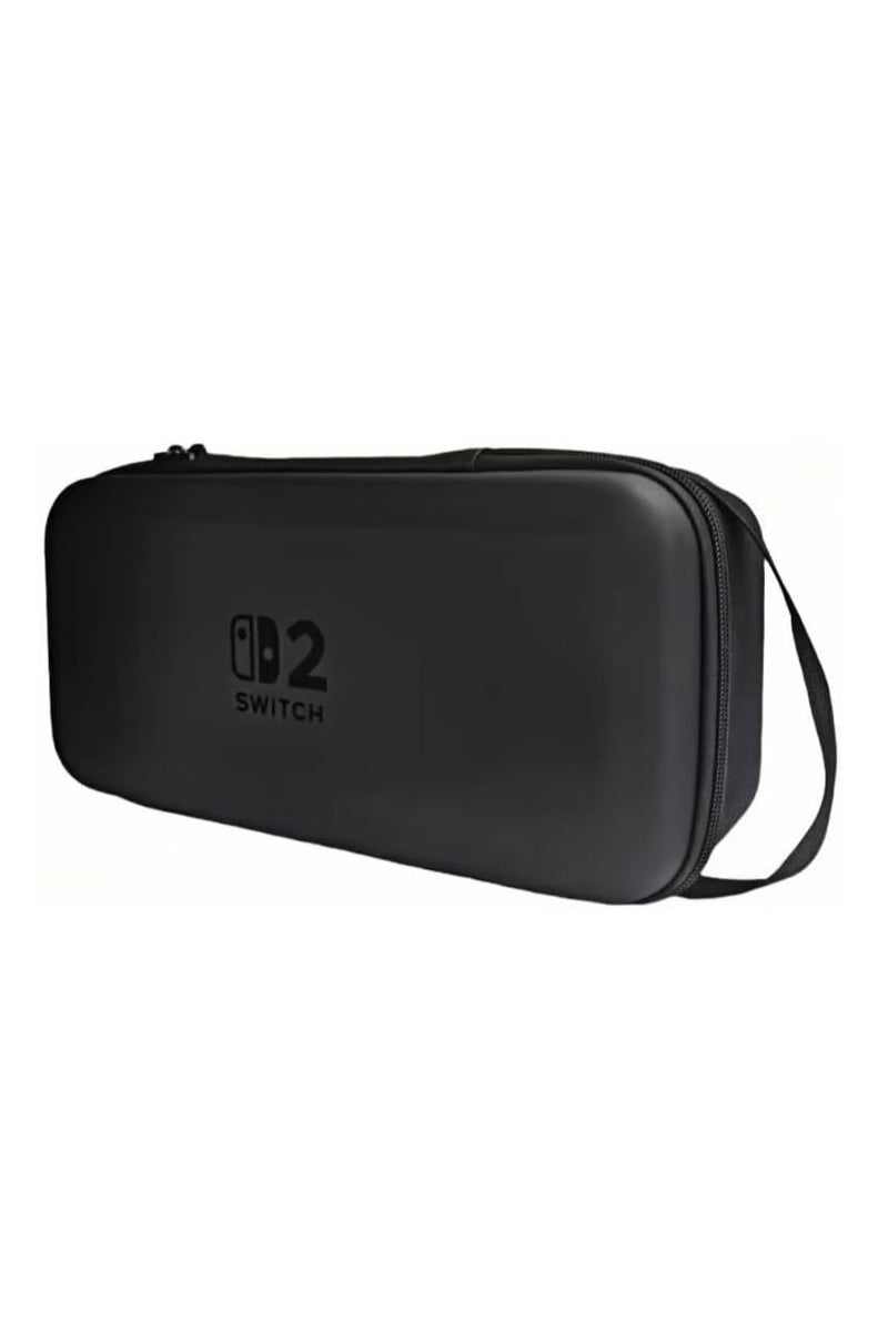 Large Travel Bag For Nintendo (2025) Switch 2, Storage Bag with Stand, 2nd Generation , Multi-functional, Large Capacity, Can be Hand Held, Effectively Protects with 12 Game Slot - Black - Image 1