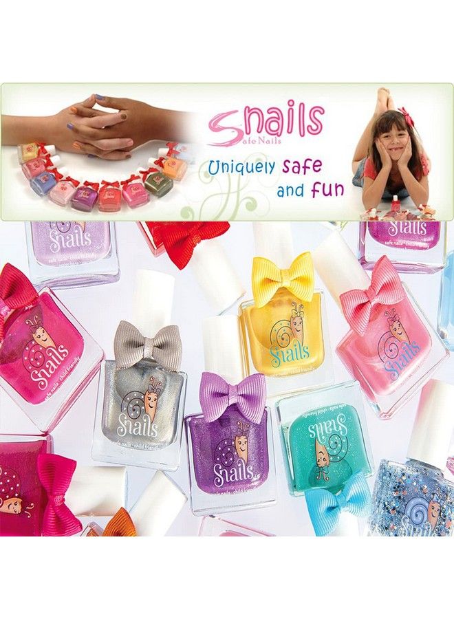 Snails 100% NonToxic WaterBased Odorless Nail Polish For Kids 10.5Ml Cherry Queen - Image 2