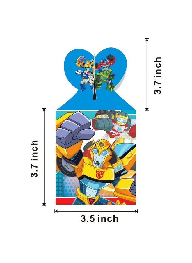 Tuklye - 12Pcs Catoon Robot Party Favor Gift Boxes Robot Birthday Party Supplies For Robot Themed Party Decorations - Image 1