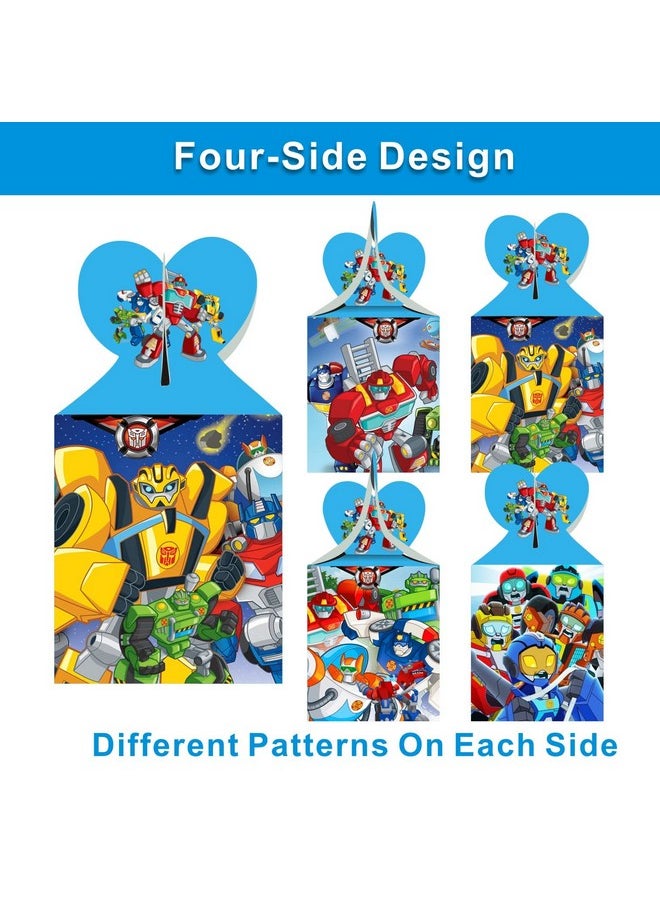 Tuklye - 12Pcs Catoon Robot Party Favor Gift Boxes Robot Birthday Party Supplies For Robot Themed Party Decorations - Image 1