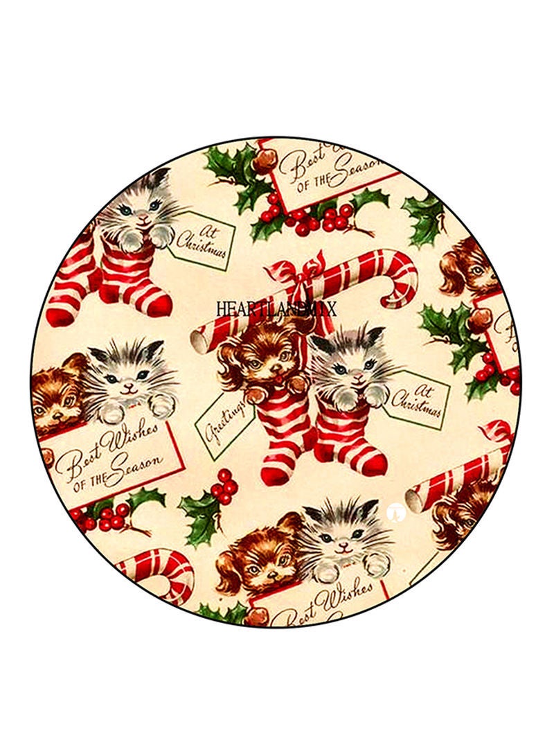 RKN Cats Printed Mouse Pad  Multicolour