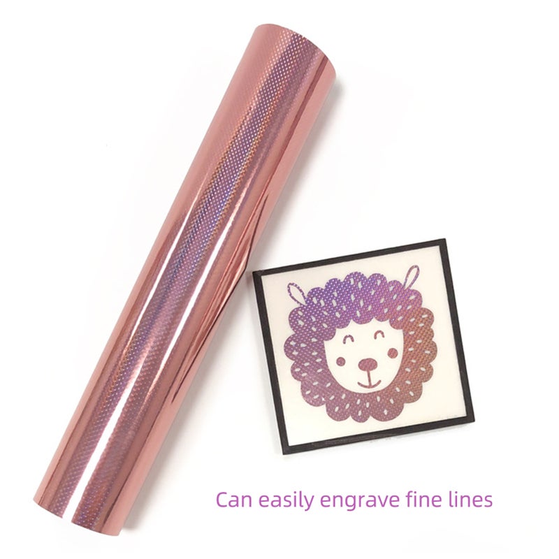 Adhesive Craft Vinyl 30.5cm x 1.8m/12In x 6Ft 6-color Rose Series Advertising Decoration Film Compatible with Cricut Silhouette Cameo Decals Signs Home Decoration DIY Crafts - Image 3